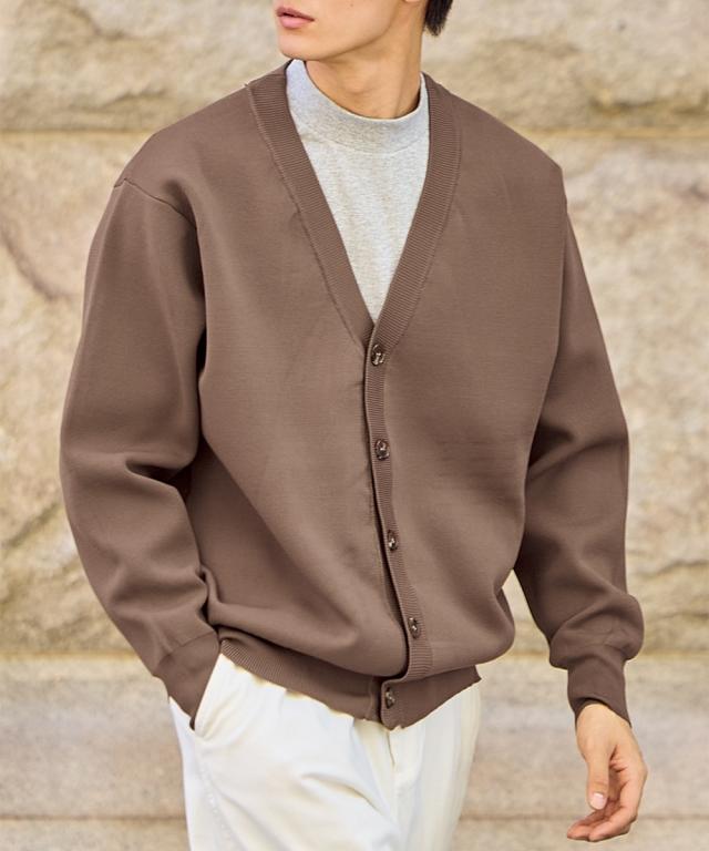 カーディガン メンズ オーバーサイズ ニット 冬  ビッグ ラージ 3L〜10L ニッセン nissenの通販は