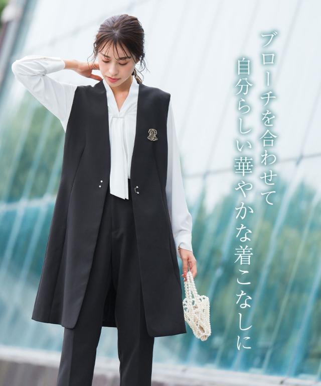 スーツ パンツ フォーマル 大きいサイズ レディース 入学式 卒業式