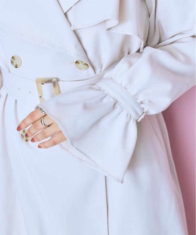 コート アウター レディース トレンチ marun L/LL/3L/4L/5L ニッセン nissen コート アウター レディース トレンチ marun L/LL/3L/4L/5L ニッセン