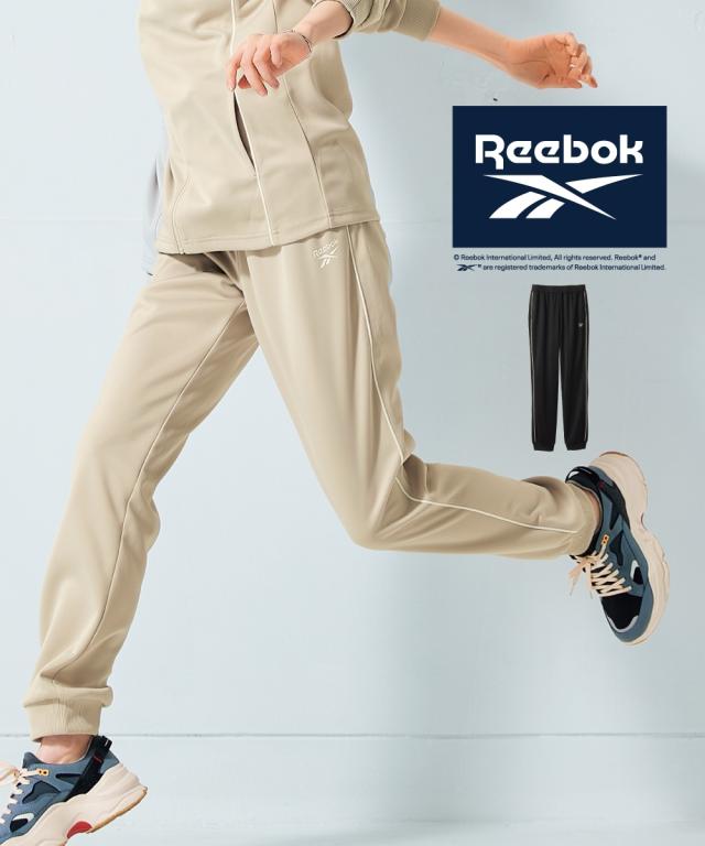 大きいサイズ スムースジャージジョガーパンツ（UVカット）（ゆったりヒップ）（リーボック） ニッセン nissenの通販は