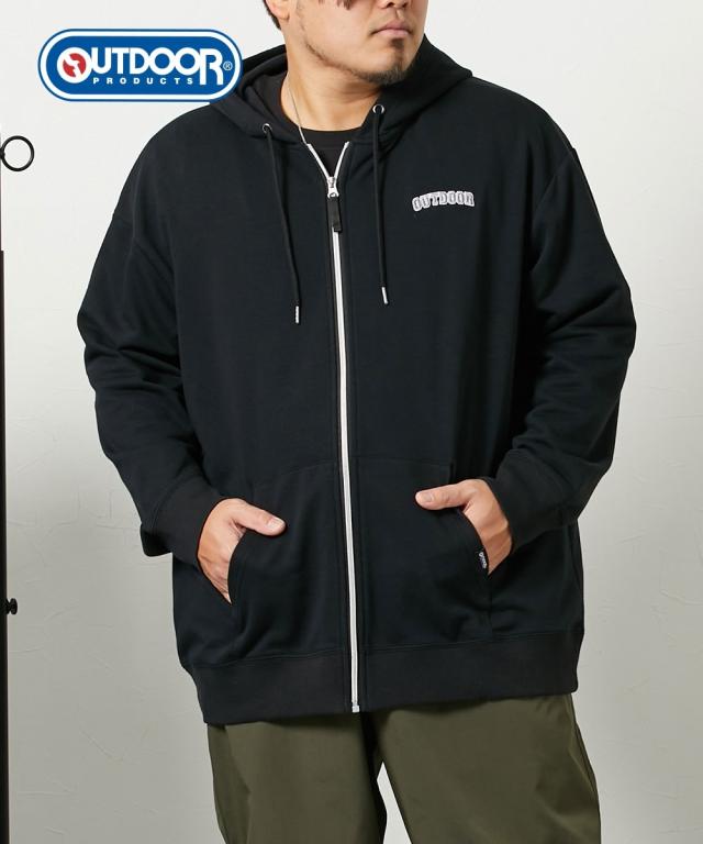 スウェットフルジップパーカー【大きいサイズメンズ】/アウトドアプロダクツ ニッセン nissenの通販は 5,050円
