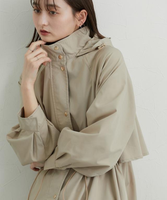 バックヨークロング丈モッズコート ニッセン nissen