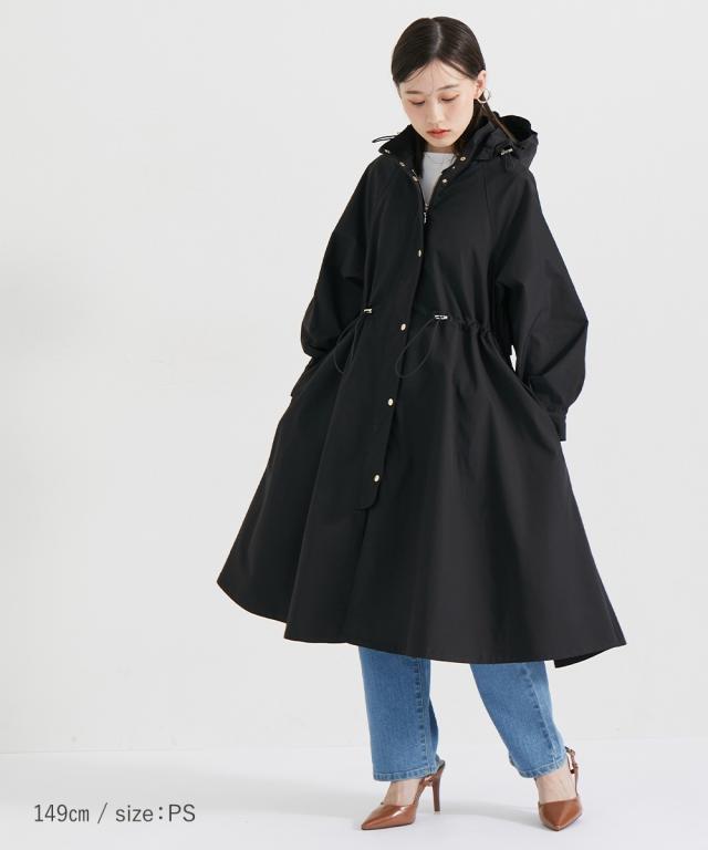 コート アウター 小さいサイズ レディース ドロスト ロング モッズ 低身長さん 小柄女性 SS/S/M/L ニッセン nissen コート アウター 小さいサイズ レディース ドロスト ロング モッズ 低