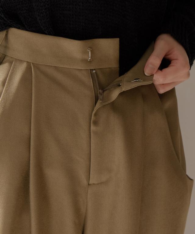 ワイドパンツ トールサイズ レディース 高身長 ドレープポケットワイド パンツ Essenave  ゆったり 体型カバー 美脚 ボトムス ズボン LL/3L ニッセン nissen_14
