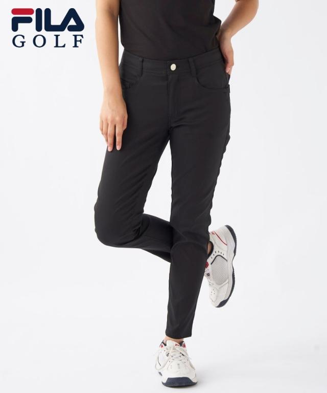 FILAGOLF スポーツウェア ボトムス 大きいサイズ レディース FILA GOLF ストレッチ ツイル9分丈 パンツ 吸汗速乾 はっ水 夏 4L/5L/6L ニッセン nissen