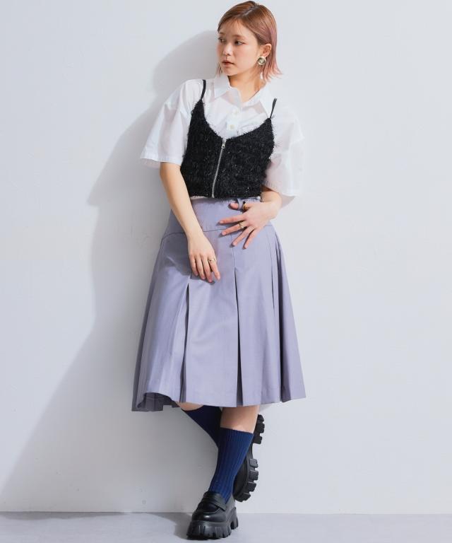 シャツ ブラウス レディース ルーズシルエット 半袖 M〜L ニッセン nissen_6