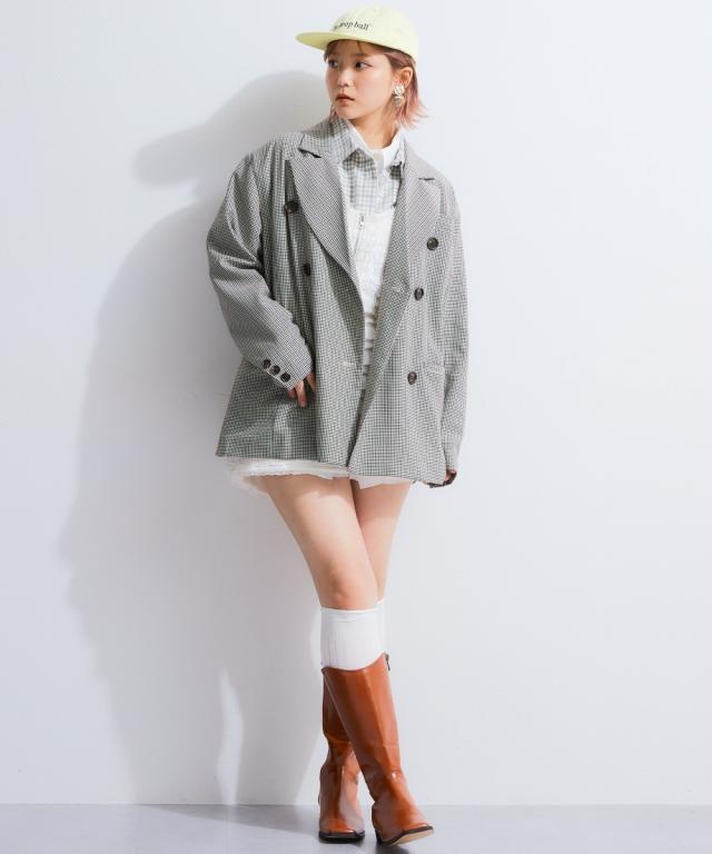 シャツ ブラウス レディース ルーズシルエット 半袖 M〜L ニッセン nissen_9