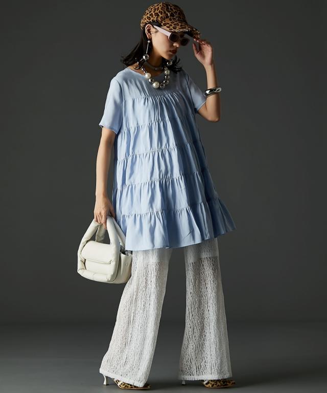 ワイドパンツ 大きいサイズ レディース ストレッチ レース ワイド パンツ 有 GEVS. ゆったり 体型カバー 美脚 ボトムス ズボン 6L/8L/10L ニッセン nissen ワイドパンツ 大きいサイズ レディース ストレッチ レース ワイド パンツ 有 GEVS. ゆったり 体型カバー 美脚 ボトムス ズボン 6L/8L/10L ニッセン nissen