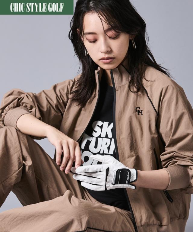 ジャケット アウター レディース 配色ラインラグランスリーブ ブルゾン 有 シックス タイル ゴルフ 春 夏 秋 M〜5L ニッセン nissen