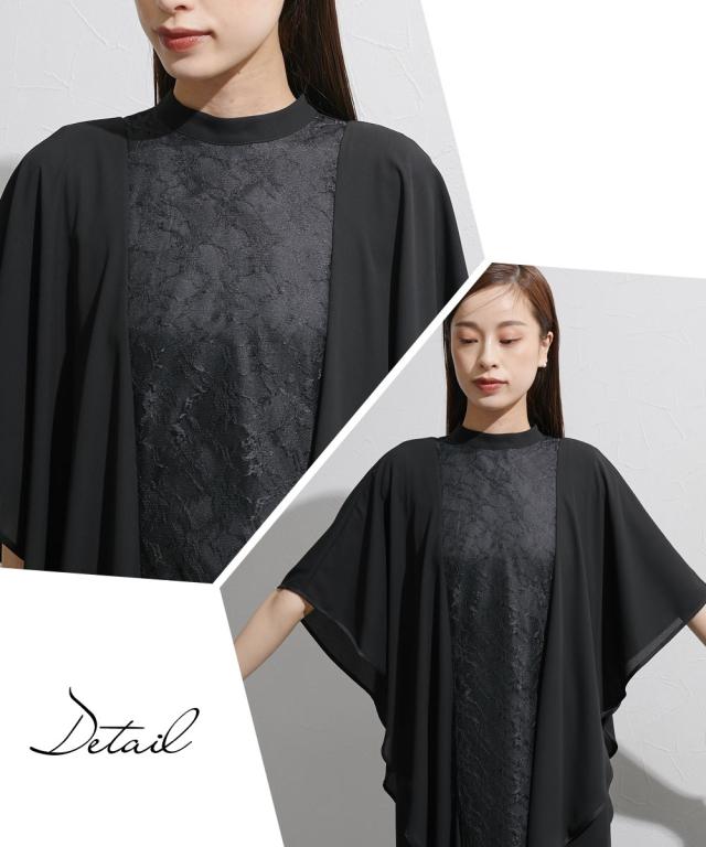 喪服 礼服 ブラックフォーマル レディース 日本製生地使用 洗える防