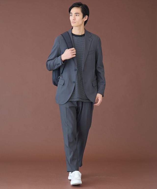 スーツ ビジネス メンズ ウォッシャブル ストレッチ カジュアル セットアップ 有 春 夏 秋 冬 M/L/LL ニッセン nissen スーツ ビジネス メンズ ウォッシャブル ストレッチ カジュアル