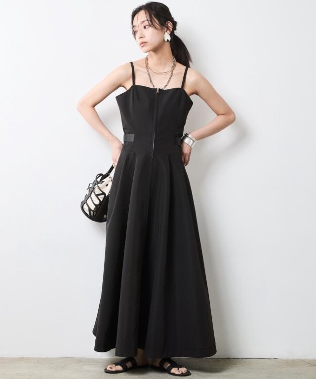 ワンピース ロング マキシ レディース キャミソール 有 シックス タイル 夏 秋 ひざ下 | M〜5L | ニッセン nissen_2