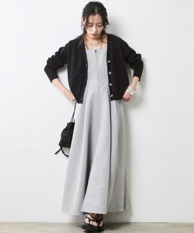ワンピース ロング マキシ レディース キャミソール 有 シックス タイル 夏 秋 ひざ下 | M〜5L | ニッセン nissen_9