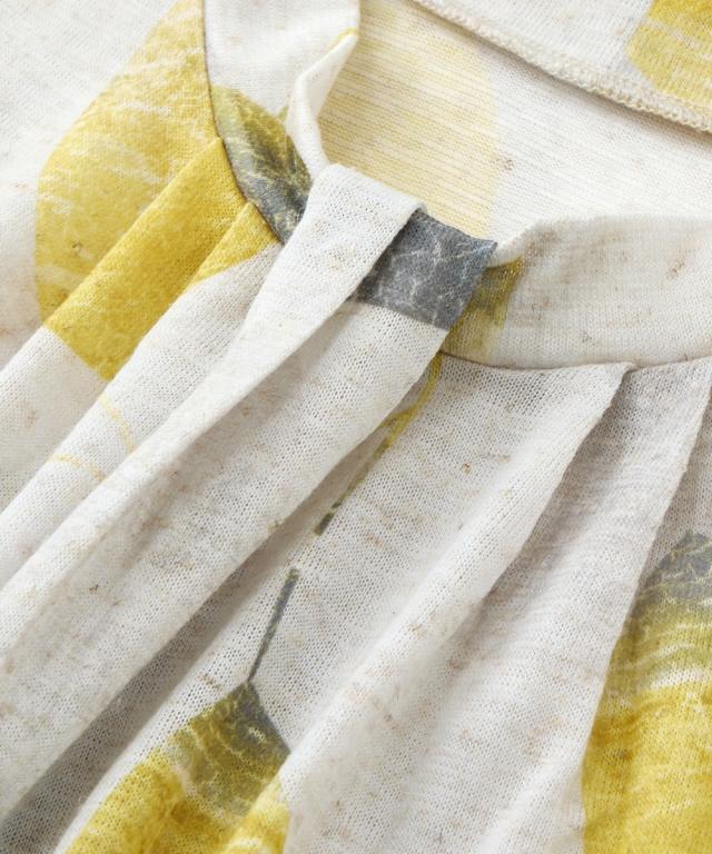 チュニック タック使い カットソー アトランダム 夏 体型カバー お尻隠れる | M/L/LL | ニッセン nissen_4