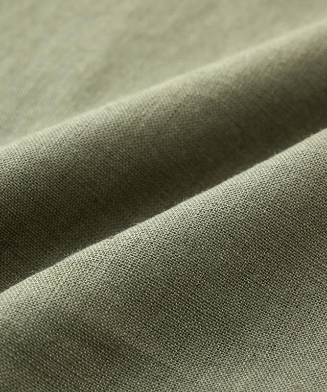 上着 麻100％ 衣装 アトランダム 夏 体型取りまかなう お尻隠れる | M/L/LL | ニッセン nissen
