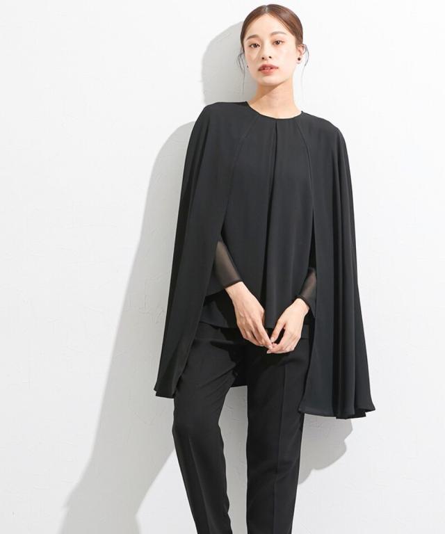 喪服 礼服 ブラックフォーマル レディース 日本製生地使用 洗える防