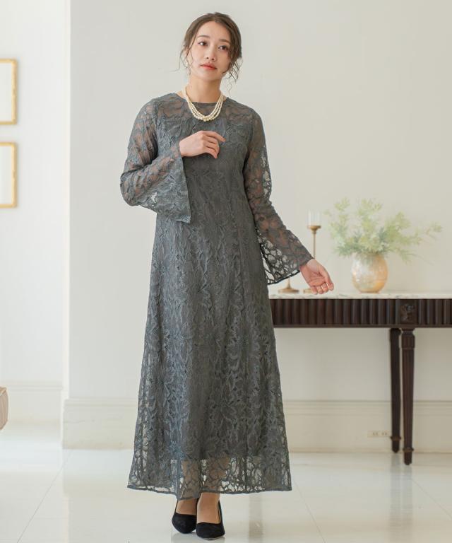 パーティドレス ワンピース レディース 結婚式 パーティー ドレス 花柄