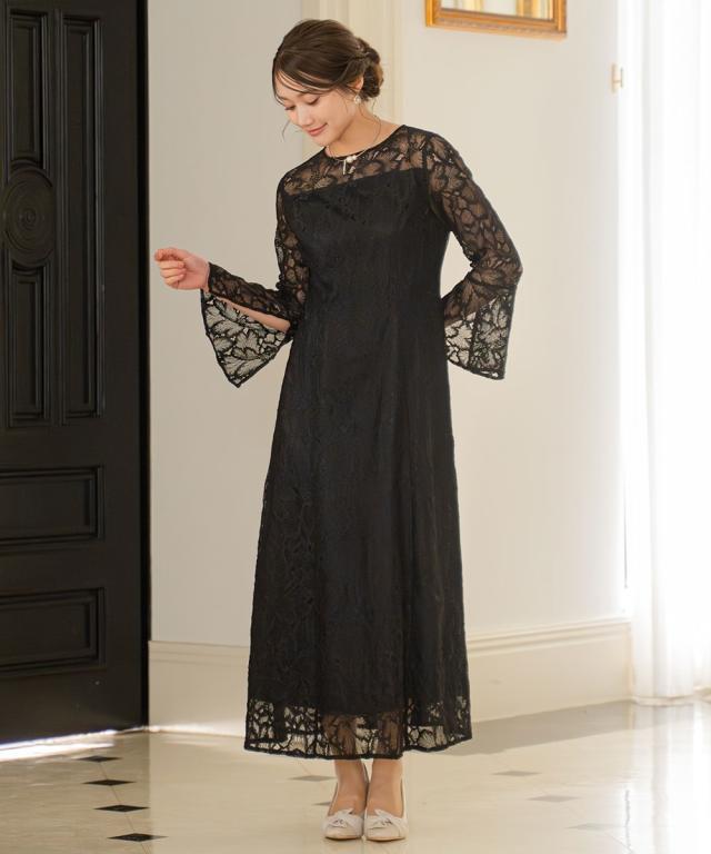 パーティドレス ワンピース レディース 結婚式 パーティー ドレス 花柄