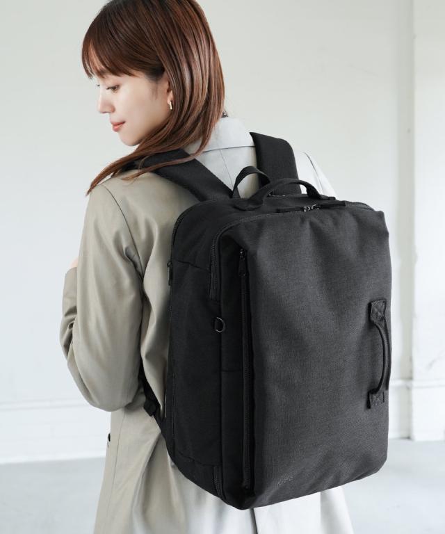 レディース fulcro フルクロ 15ポケット 19L はっ水ESSENCE バック パック A4対応 PC 収納 春 夏 秋 冬 かばん かわいい おしゃれ ニッセン nissen_15