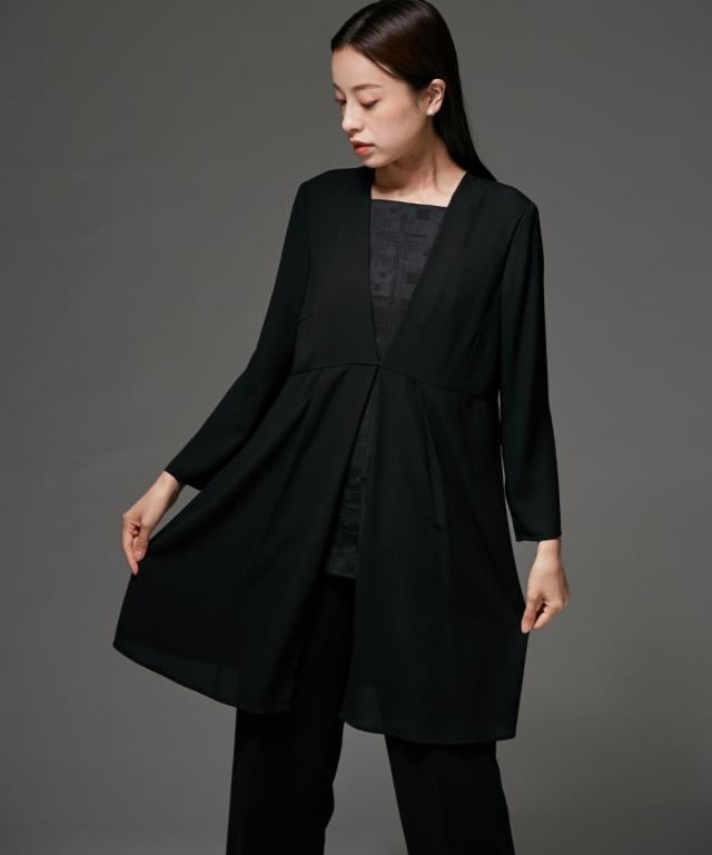 喪服 礼服 ブラックフォーマル レディース 日本製米沢織生地使用 防