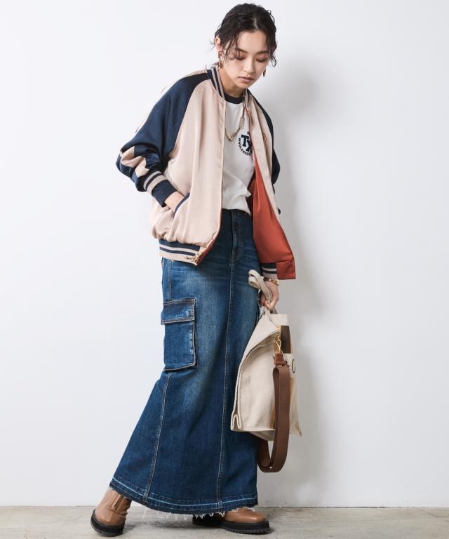 アウター レディース リバーシブルスカジャン シックスタイル | 6L/8L