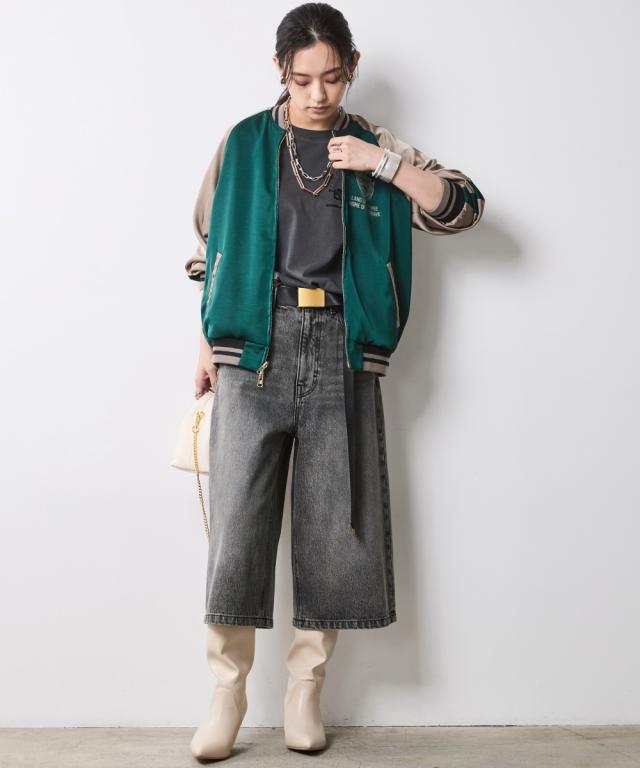 アウター レディース リバーシブルスカジャン シックスタイル | 6L/8L