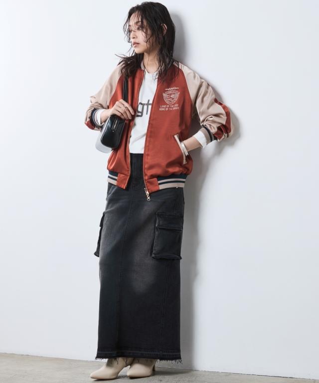 アウター レディース リバーシブルスカジャン シックスタイル | 6L/8L