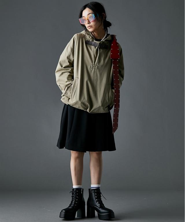 ワンピース ミニ レディース ボンディングフィット＆フレアミニ GEVS. 春 秋 ミニワンピ | M〜5L | ニッセン nissen_7