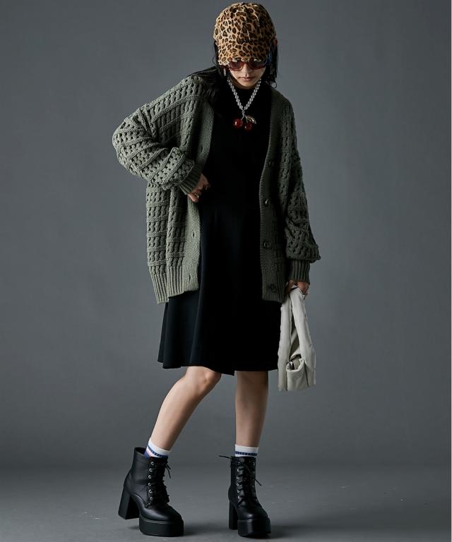 ワンピース ミニ レディース ボンディングフィット＆フレアミニ GEVS