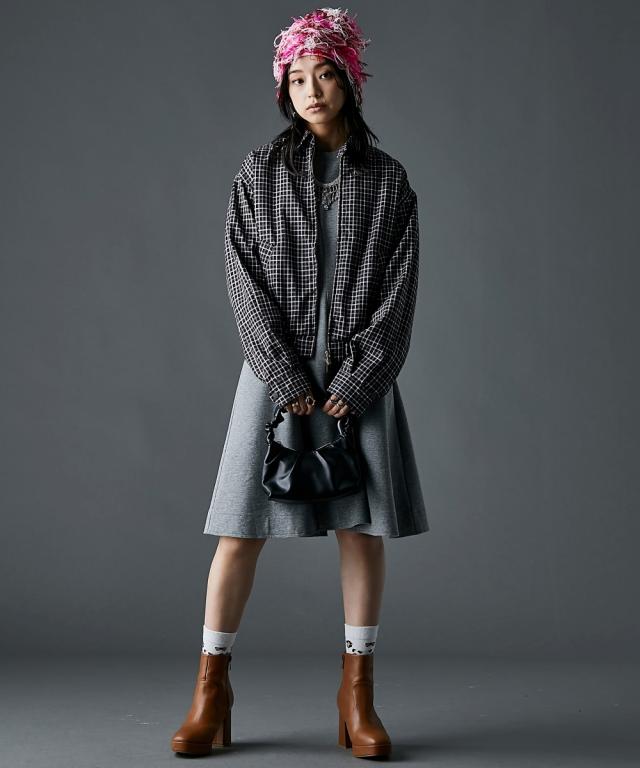 ワンピース ミニ レディース ボンディングフィット＆フレアミニ GEVS