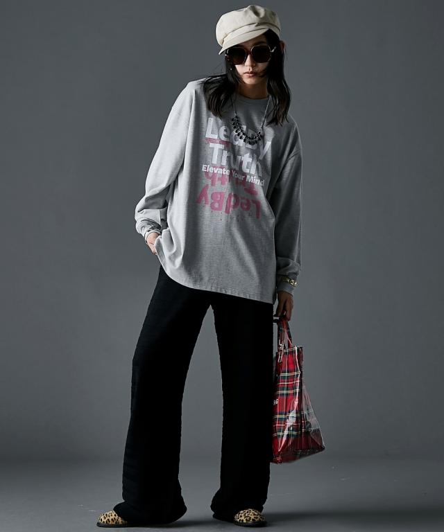 ストレートパンツ レディース ニット パンツ GEVS. 美脚 ボトムス