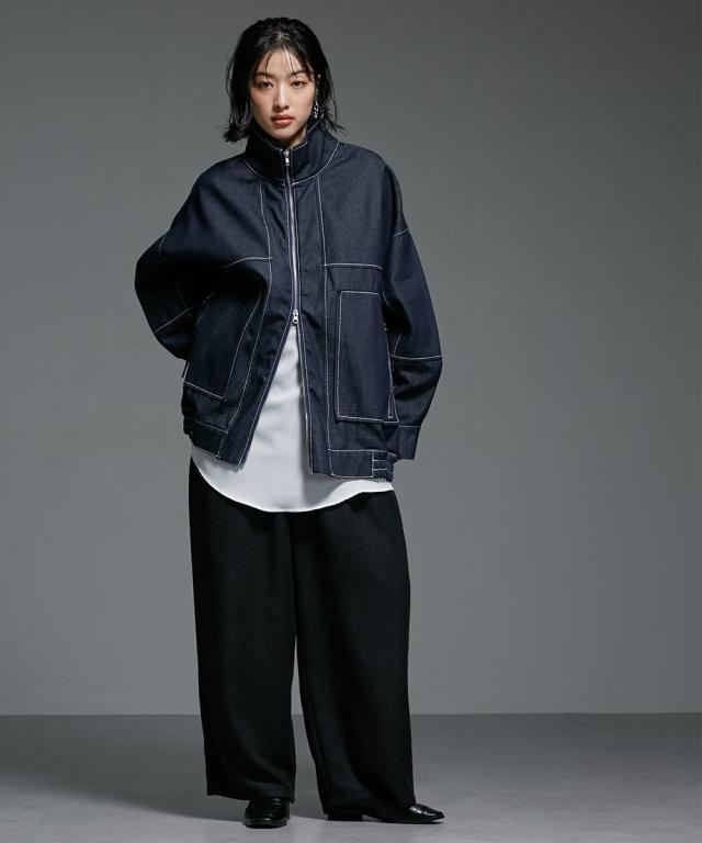 大きいサイズ レディース アノラック パーカー シック スタイル L/LL