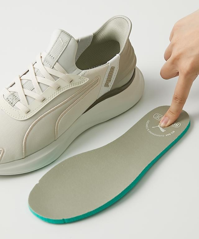 プーマ レディース SOFTRIDE ハーモニー レース EASE IN 春 夏 秋 冬 靴 シューズ | 22.5〜25.5cm | ニッセン nissen