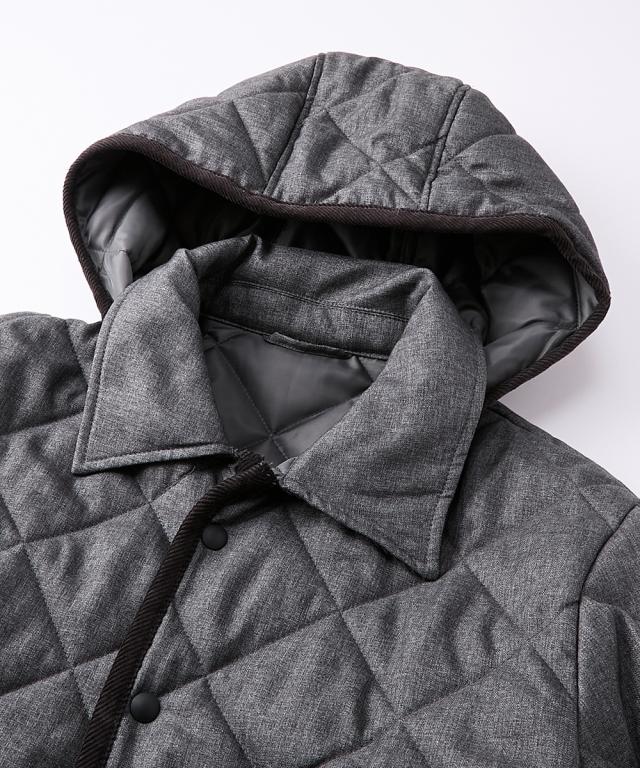 コート アウター メンズ フード取り外し可能 キルティング 冬 | M/L/LL | ニッセン nissen_14