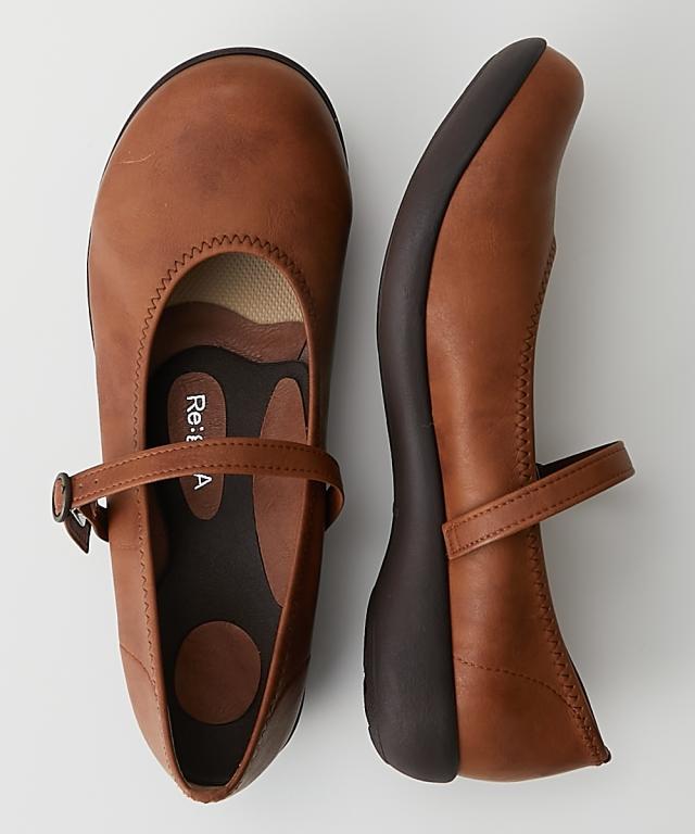 リゲッタ レディース ローヒール ストラップ パンプス 春 夏 秋 冬 靴 シューズ | 22.0〜22.5/23.0〜23.5/24.0〜24.5/25.0〜25.5cm | ニッセン nissen