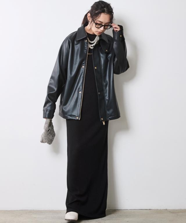 衣装 ロング マキシ レディース テープレコーダー シックス瓦 ひざ下 | M〜5L | ニッセン nissen