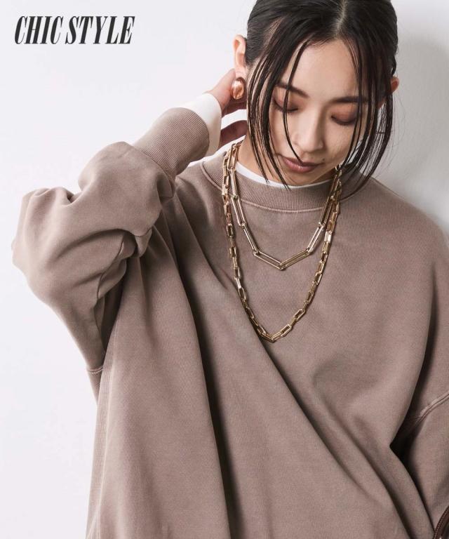 トレーナー スウェット レディース 綿100％ ピグメント染裏起毛 シックスタイル 春 秋 冬 プルオーバー | 6L/8L/10L | ニッセン nissen