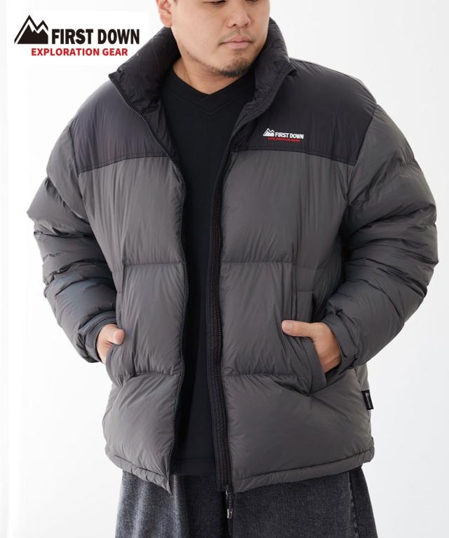 ブルゾン アウター メンズ スタンド カラー ダウン ジャケット FIRST DOWN EXPLORATION GEAR 冬 | 3L〜10L | ニッセン nissen
