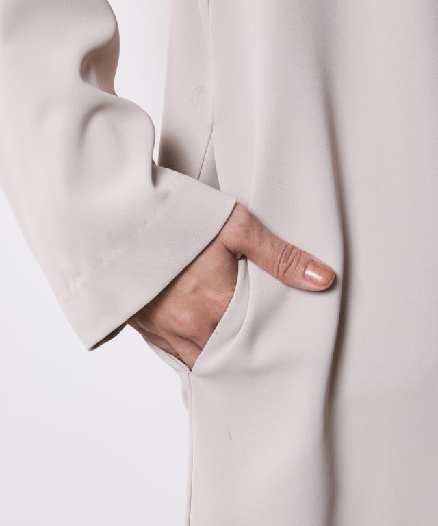 ワンピース ロング マキシ レディース クルーネック シックスタイル 春