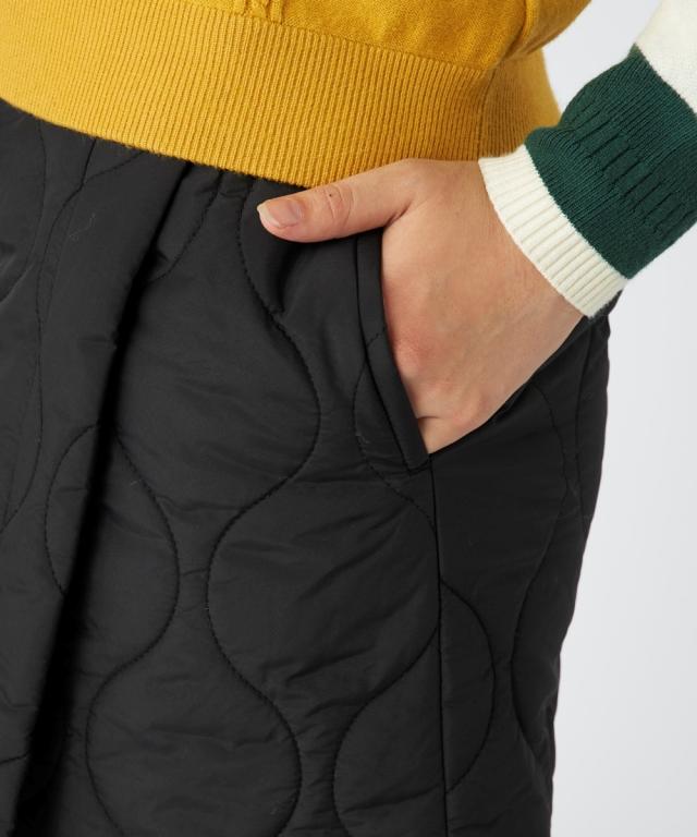 FILAGOLF スポーツウェア ボトムス レディース 中わた入りポリエステルタフタラップ スカート FILA GOLF 保温 冬 | 3L〜4L相当/5L〜6L相当 | ニッセン nissen_1