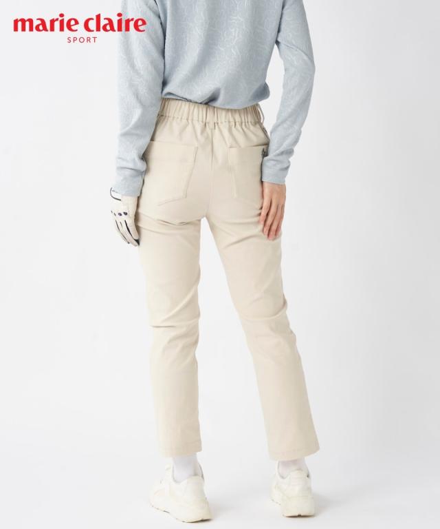 marie claire SPORT スポーツウェア ボトムス レディース ストレッチ ツイルイージー パンツ marie claire sport 吸汗速乾 UVカット 冬 ニッセン nissen