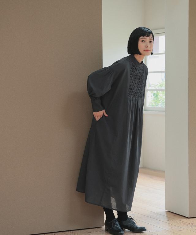 スーツ フォーマル レディース 入学式 卒業式 スモッキング刺繍 ワンピース ＋ラペル デザイン ジャケット アンサンブル 〔Neina〕 春 夏 秋 冬 ニッセン nissen_8