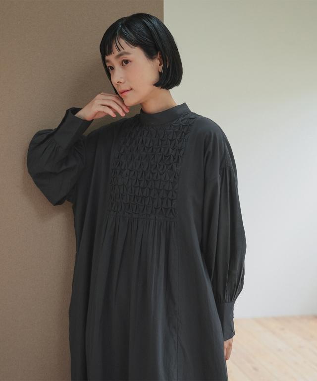 スーツ フォーマル レディース 入学式 卒業式 スモッキング刺繍 ワンピース ＋ラペル デザイン ジャケット アンサンブル 〔Neina〕 春 夏 秋 冬 ニッセン nissen_13