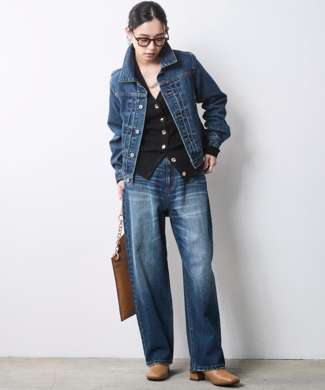 ジャケット アウター レディース 綿100％ デニム シックスタイル | M〜5L | ニッセン nissen_8