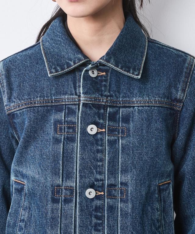 ジャケット アウター レディース 綿100％ デニム シックスタイル | M〜5L | ニッセン nissen_11