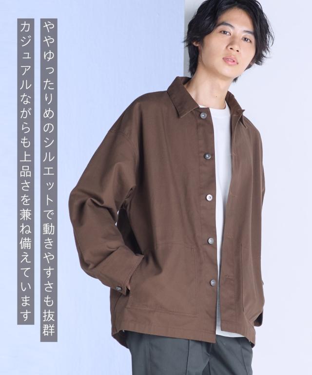 ジャケット アウター メンズ 綿100％ カバー オール 春 秋 大きいサイズ | 3L〜10L | ニッセン nissen_2