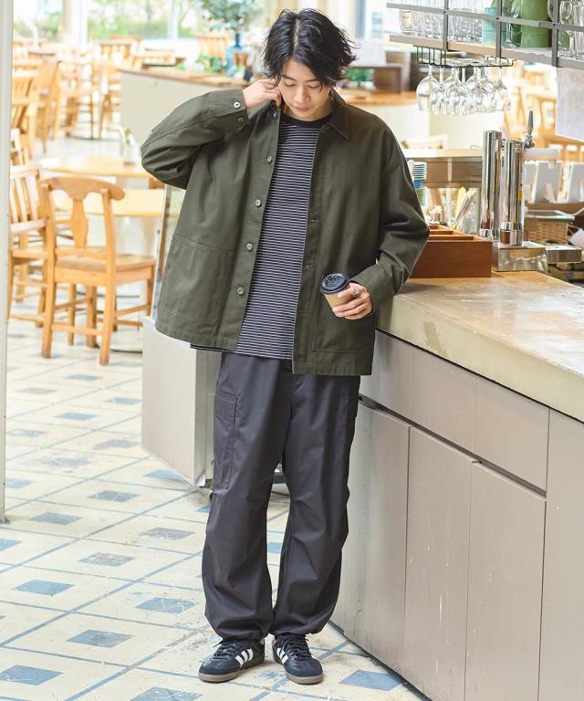 ジャケット アウター メンズ 綿100％ カバー オール 春 秋 大きいサイズ | 3L〜10L | ニッセン nissen_7