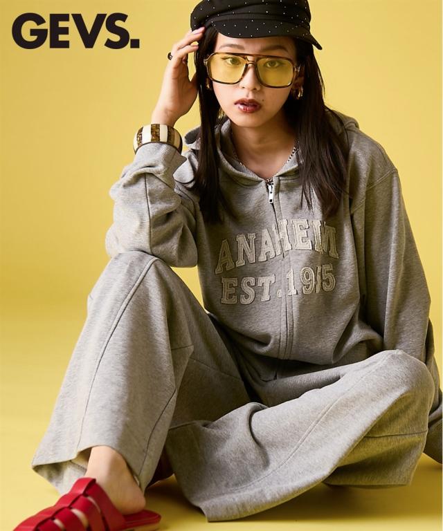 パーカー レディース ジップアップ GEVS. 春 秋 フーディ | M〜5L | ニッセン nissen