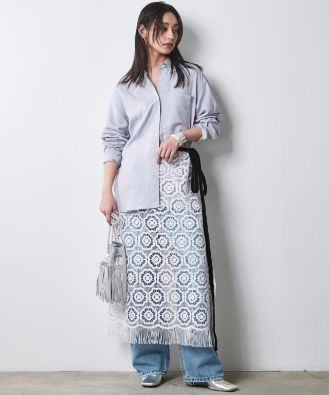 シャツ ブラウス レディース レーヨン麻 シックスタイル | M〜5L | ニッセン nissen_7
