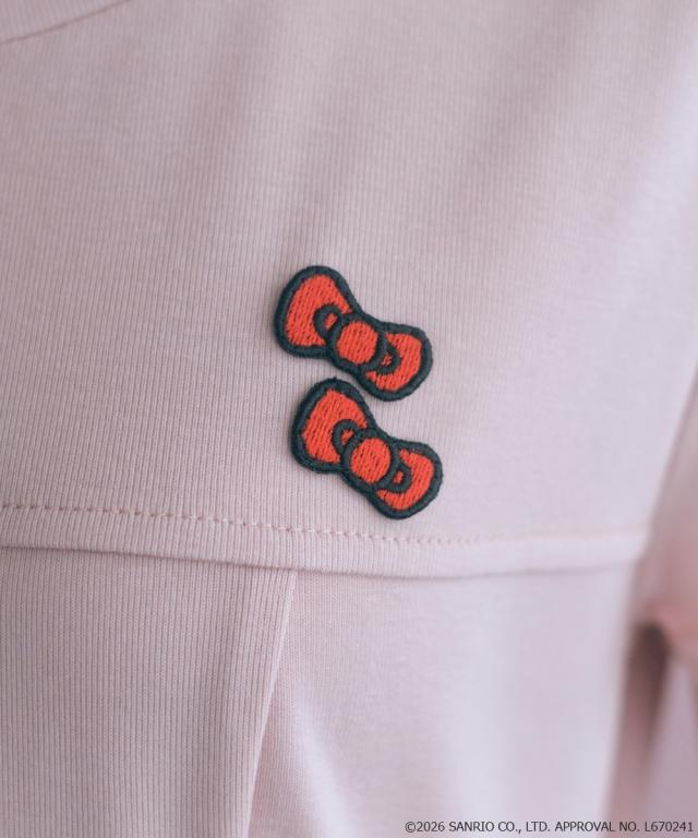 ワンピース ロング マキシ レディース ハローキティ Aラインフレアカット marun 夏 ひざ下 | L/LL/3L/4L/5L | ニッセン nissen_14